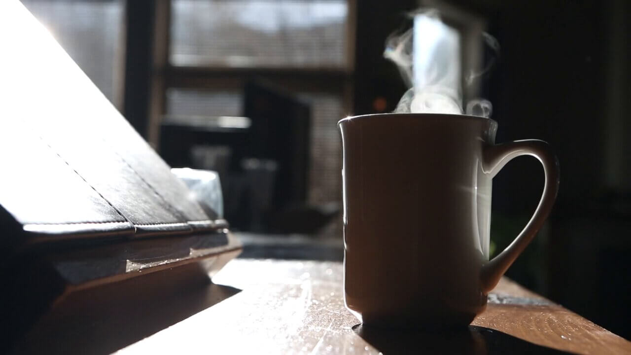 Imagen 11 animación del humo de una taza de café
