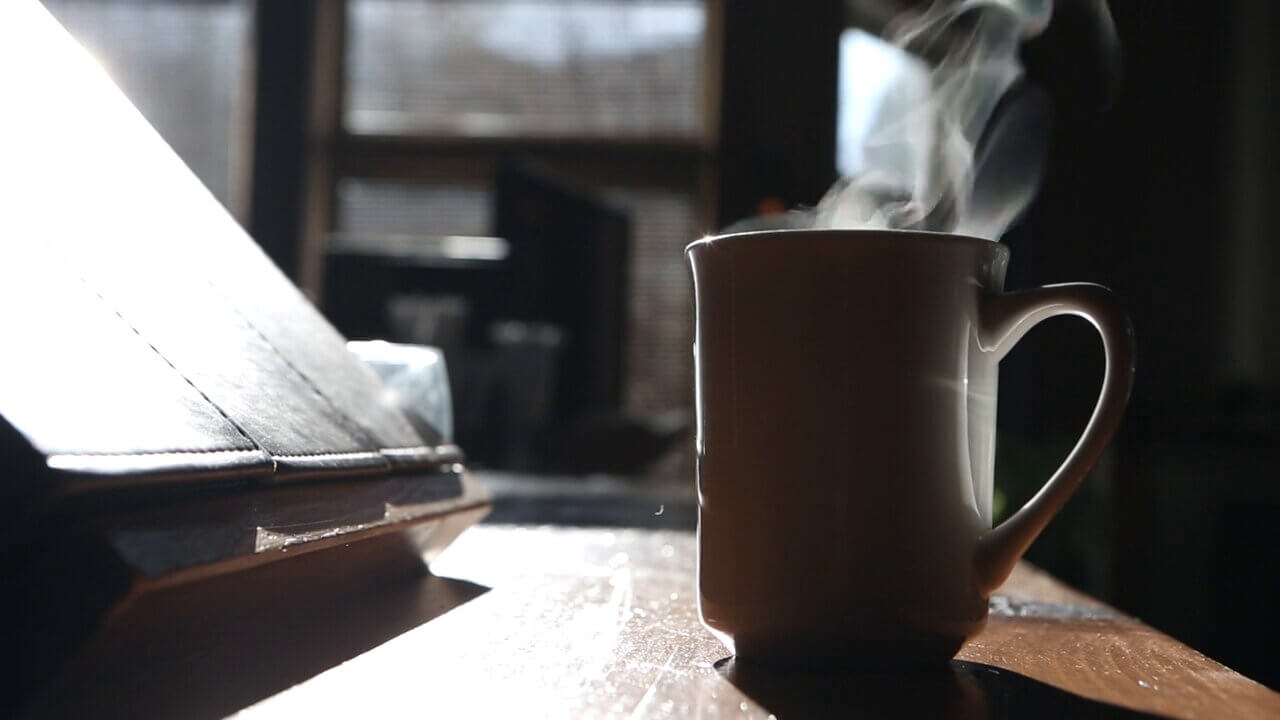Imagen 17 animación del humo de una taza de café