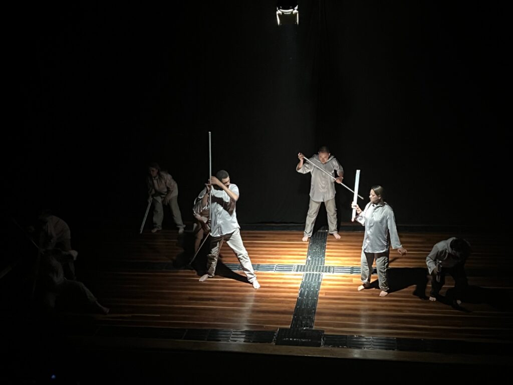 Fotografía de una escena del Laberinto de los Sin Sentidos.