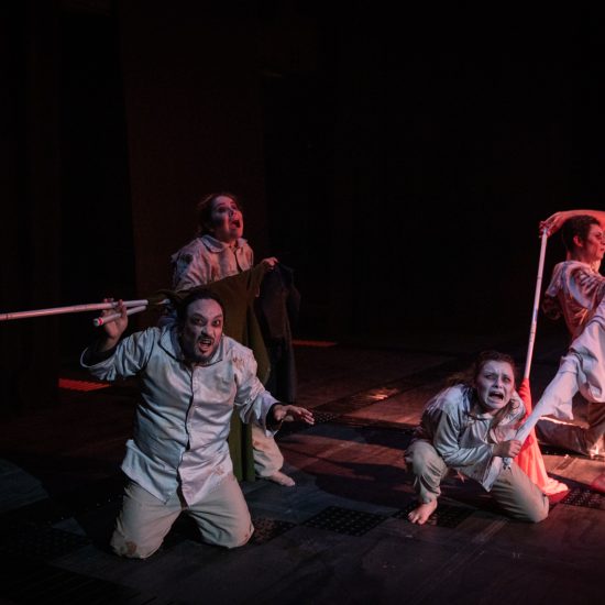 Fotografía en escena de El Laberinto de los sin Sentidos.