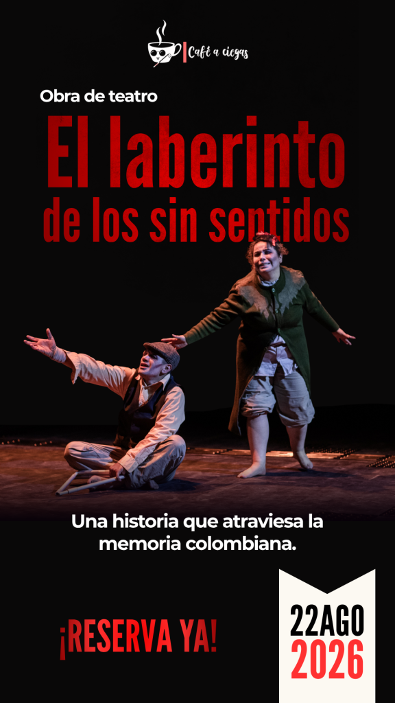 Imagen promocional del Laberinto de los sin sentidos, función agosto 2026.